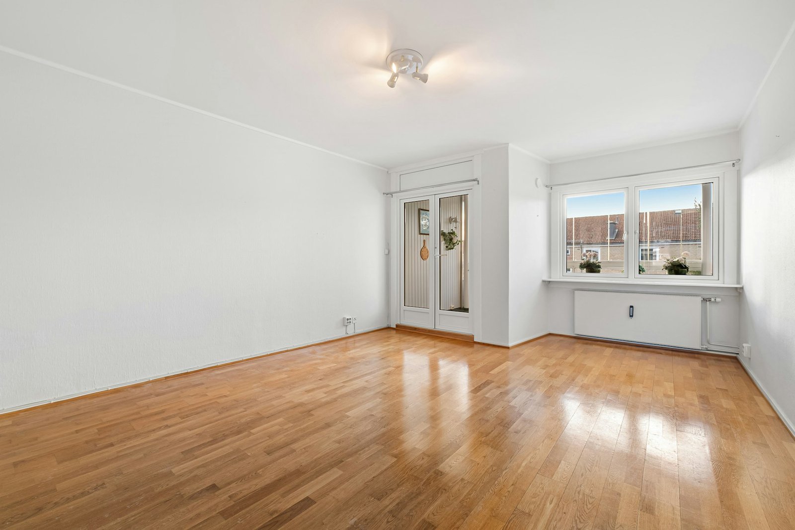 Thermostat an einem Heizkörper