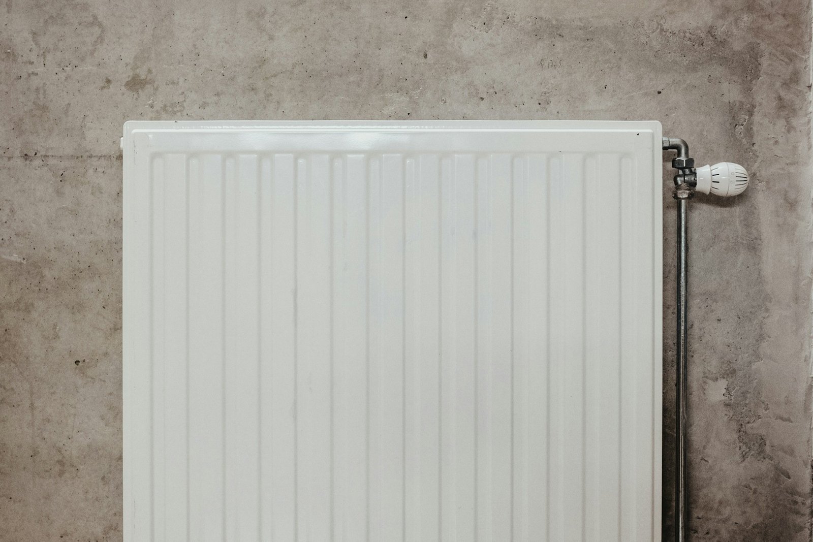 Thermostatventil an einem Heizkörper