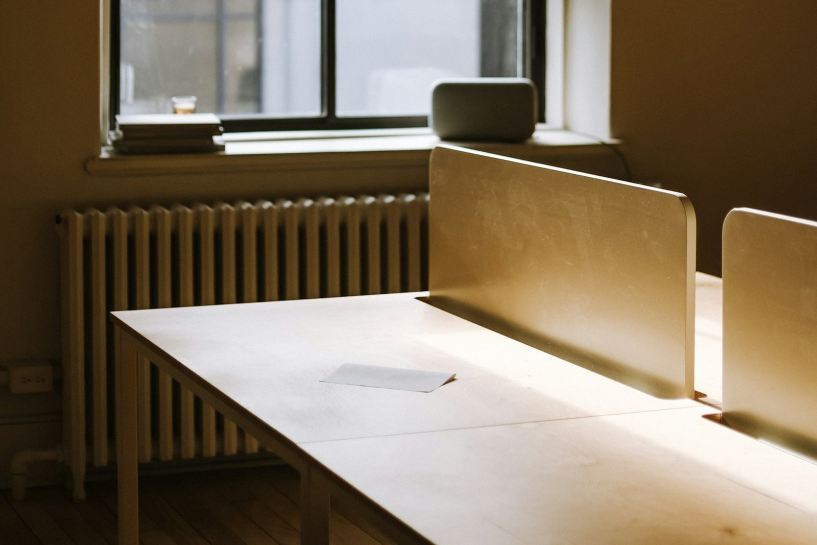 Heizkörper in einem Wohnraum