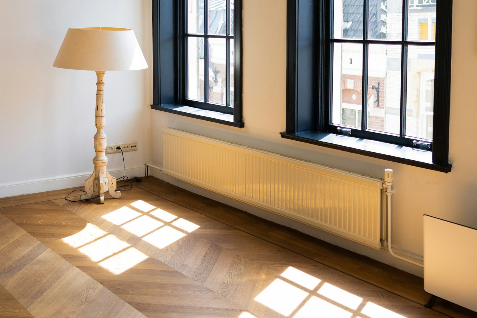 Heizkörper in einem Wohnraum