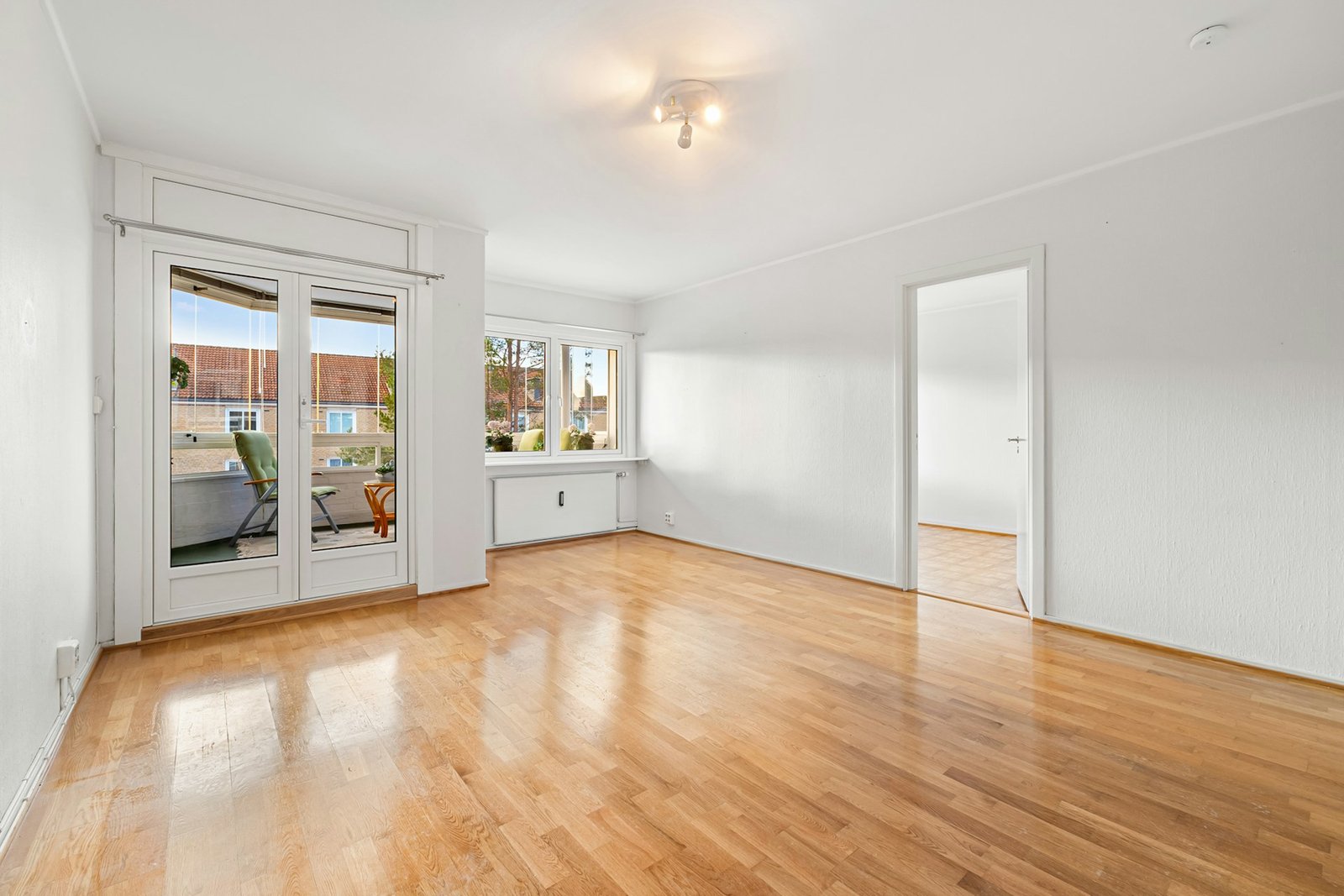 Heizkörper in einem Wohnraum